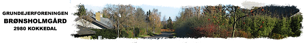 Grundejerforeningen Brønshomlgård 2980 Kokkedal